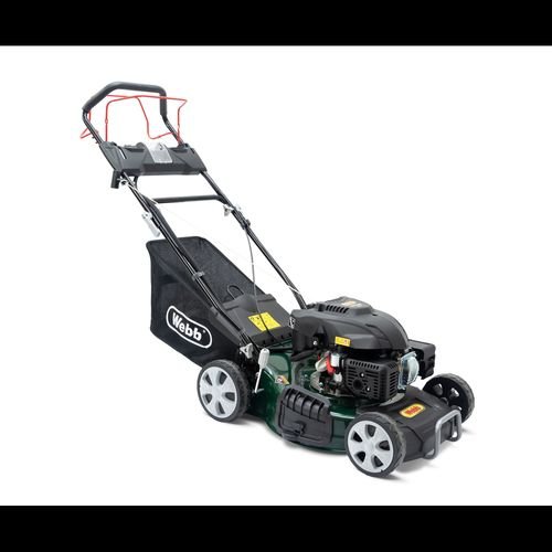 Webb Classic 46cm (18") Self Propelled Electric Start Petrol Rotary Lawnmower - plants - express.com