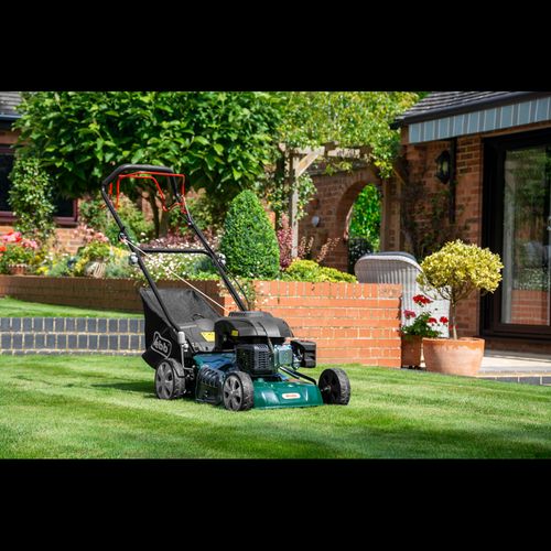 Webb Classic 46cm (18") Self Propelled Petrol Rotary Lawnmower - plants - express.com