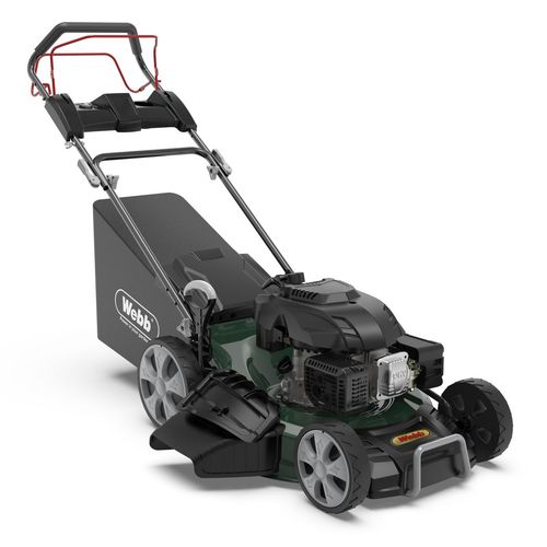 Webb Classic 51cm (20") Self Propelled Electric Start Petrol Rotary Lawnmower - plants - express.com
