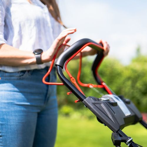 Webb Classic 51cm (20") Self Propelled Electric Start Petrol Rotary Lawnmower - plants - express.com