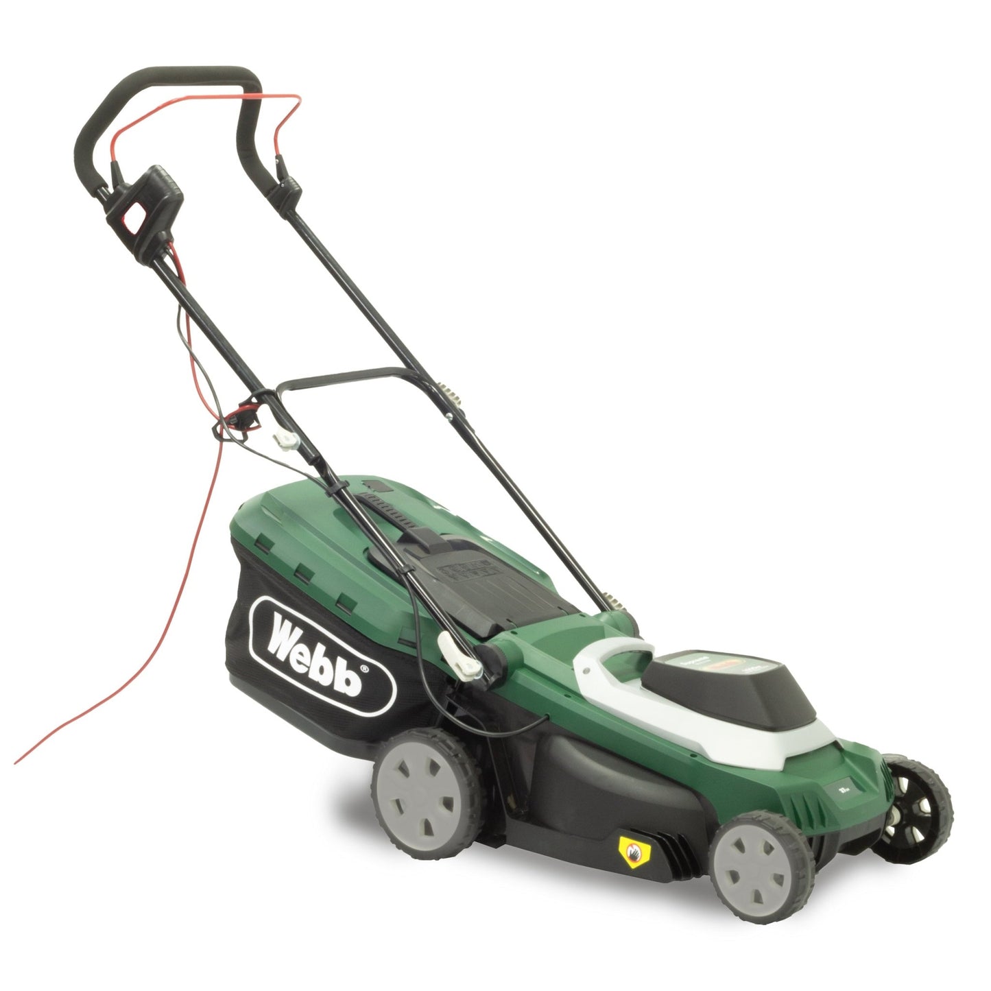 Webb Supreme 37cm (15") Electric Rotary Lawnmower with Rear Roller - plants - express.com