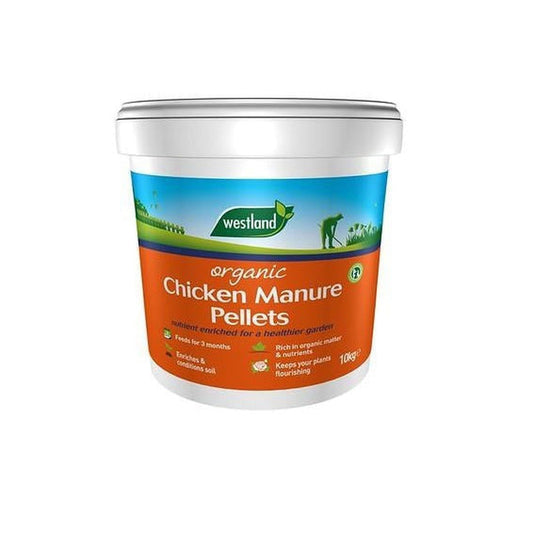 Westland Organic Chicken Manure Pellets - 10kg Soil Enrichment & Fertilizer - plants - express.com