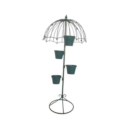 Whimsical 130CM Blue Metal Garden Planter – Add Charm to Your Outdoors! - plants - express.com