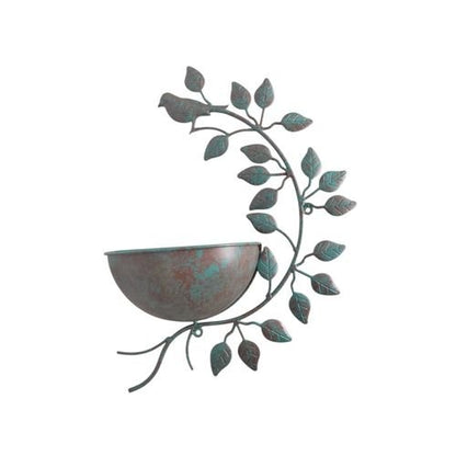Whimsical 42CM Green Metal Planter: Elevate Your Garden with Charm! - plants - express.com