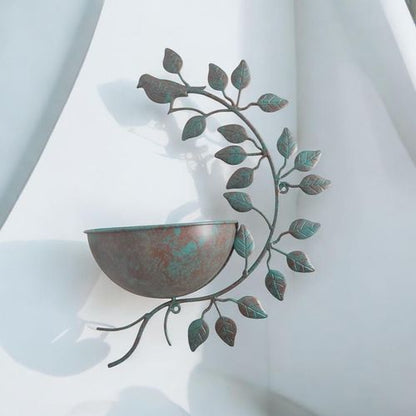 Whimsical 42CM Green Metal Planter: Elevate Your Garden with Charm! - plants - express.com