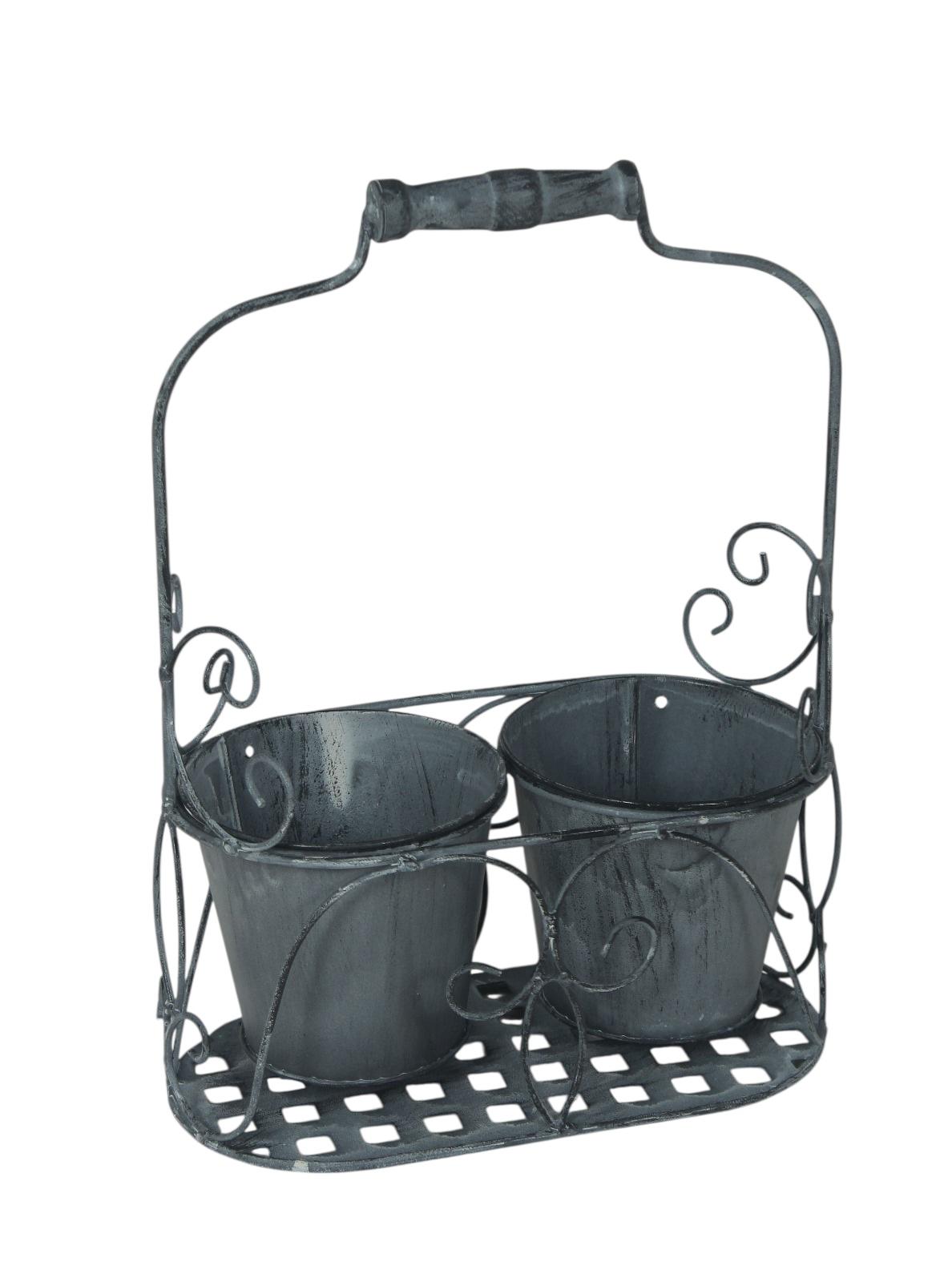 White Two - Pot Planter with Sleek Modern Design - plants - express.com