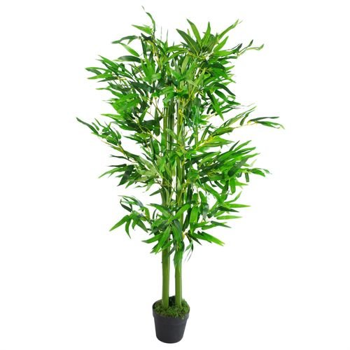 XL 4ft Realistic Fat Leaf Artificial Bamboo Plant - Perfect Indoor Décor - plants - express.com